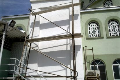 Hatipoğlu Camii Dış Cephe Su Yalıtımı - Tekirdağ