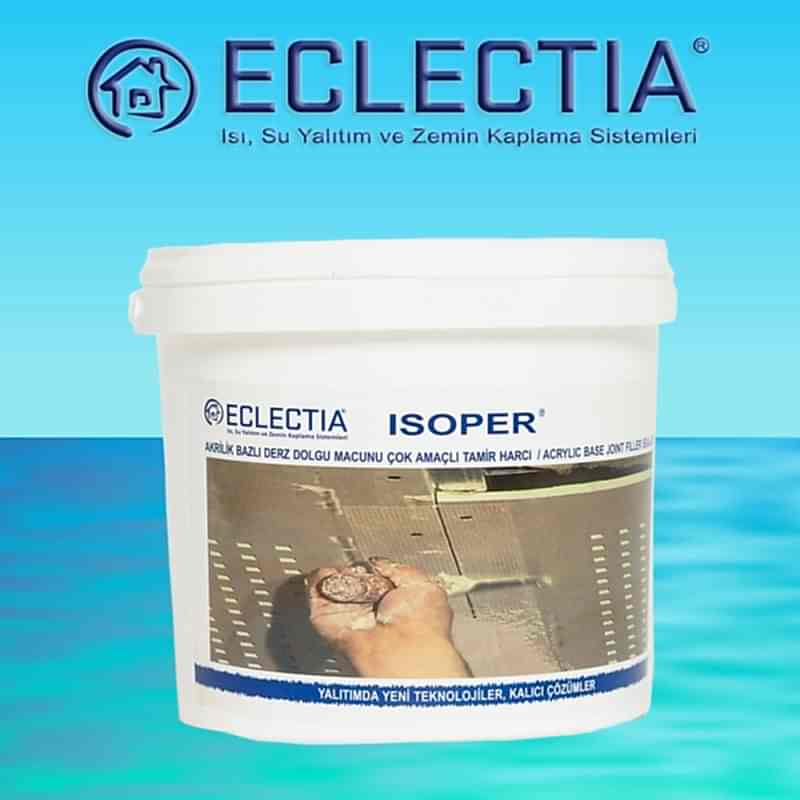 Eclectia İsoper Akrilik Bazlı, Derz Dolgu Ve Tamir Macunu