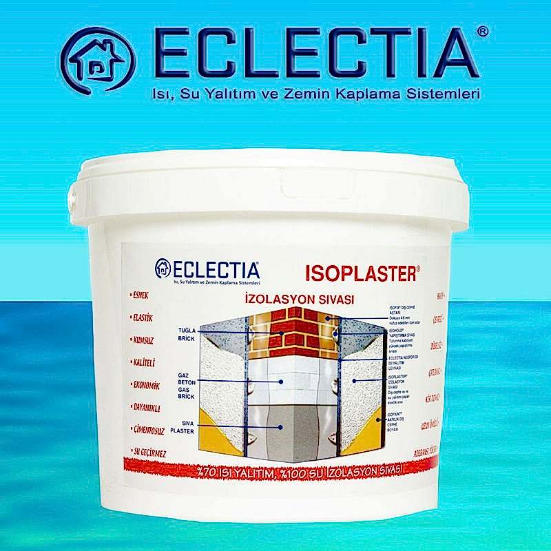 Eclectia İsoplaster İç ve Dış Cephe Isı Yalıtım Sıvası