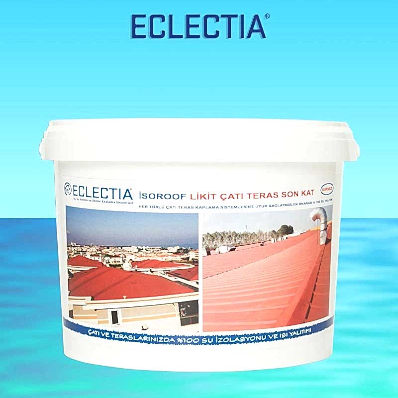 Eclectia İsoroof Likit Çatı Son Kat Kırmızı-Yeşil