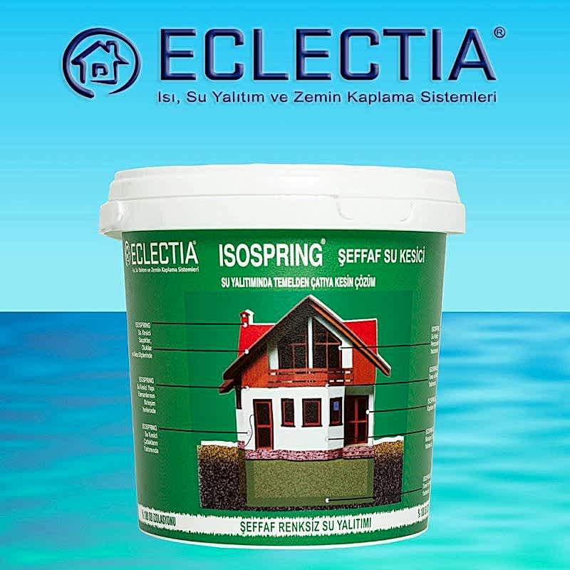 Eclectia İsospring Şeffaf Su Kesici
