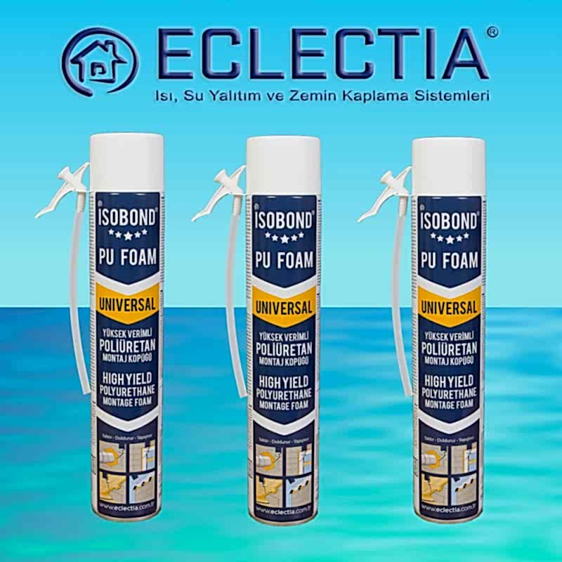 İsobond Poliüretan Montaj Köpüğü