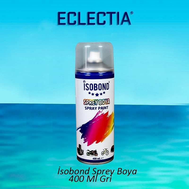 İSOBOND SPREY BOYA 400 ML GRİ