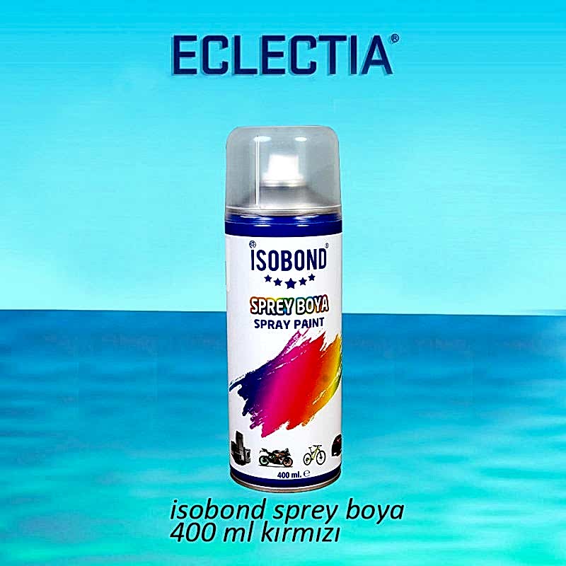 İSOBOND SPREY BOYA 400 ML KIRMIZI