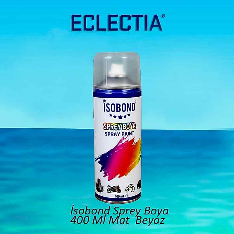 İSOBOND SPREY BOYA 400 ML MAT BEYAZ