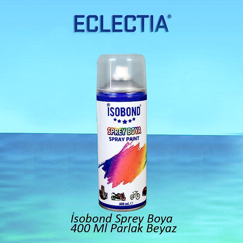 İsobond Sprey Boya 400 Ml Parlak Beyaz 